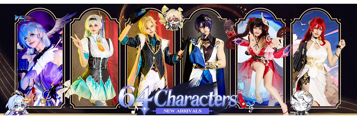 new cosplay costumes