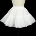 White Bustle Soft Yarn Short Skirt For Cosplay Skirt (Wear Inside)