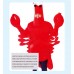 Halloween Lobster Costume Cosplay Festival Party Stage Performance Clothes