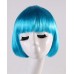 Bob Haircut Colored Wig Student Periwig