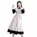 Traditional French Butler Long Dress Maid Costume Cosplay Uniform