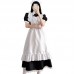 Traditional French Butler Long Dress Maid Costume Cosplay Uniform