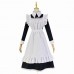 Traditional French Butler Long Dress Maid Costume Cosplay Uniform