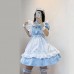 Red Wine Sweetheart Maid Costume Lolita Cosplay Skirt