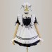 Red Wine Sweetheart Maid Costume Lolita Cosplay Skirt