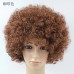 Afro-hair Ball Fan Fake Hair Multicoloured Wig