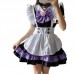 S-5XL Plus Size Maid Dress Lolita Cosplay Skirt With Cute Big Bow