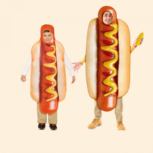 Mexican Festival Performance Cosplay Costume Hot Dog Suit