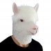 Halloween Funny Head Cover Cute Alpaca Mask Bar Party Ball Animal Props