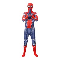 Iron Spider 3 Cosplay Costume Mesh Jumpsuit Special Crotch Pattern