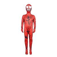 Red Venom jumpsuit For Adult and Children