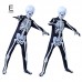 Skeleton Cosplay Jumpsuit Human Zombie Costume 6 Styles