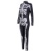 Skeleton Cosplay Costume Human Zombie Jumpsuit 8 Styles