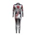 Skeleton Cosplay Costume Human Zombie Jumpsuit 8 Styles