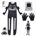 Skeleton Cosplay Jumpsuit Human Zombie Costume 6 Styles