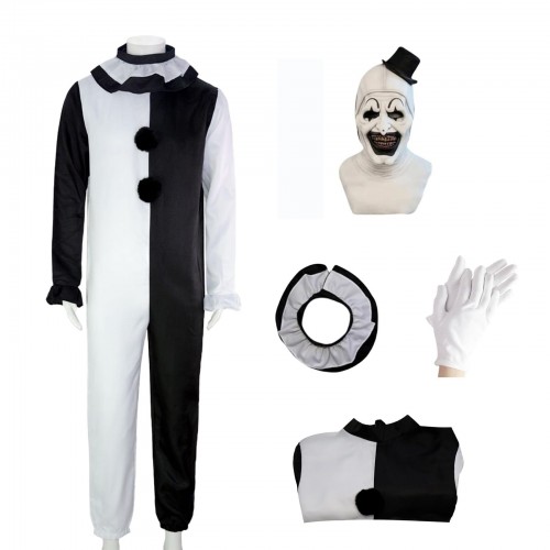 Terrifier Cosplay Costume Halloween Horror Clown Cosplay Sets