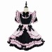 Japanese Maid Sweet Girl Lolita Cosplay Skirt Set With Cute Cat Bow