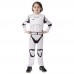 Star Wars Empire Soldier White Clothes Black Warrior Darth Vader Children's Cosplay Costume