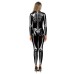 3D Skeleton Printing Jumpsuit Luminous Material Tights