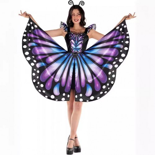 Beautiful Butterfly Dress Women's Elegant And Sweet Dress For Party