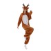 Christmas Attire Set Reindeer Jumpsuit Cute Elk Cosplay Costume