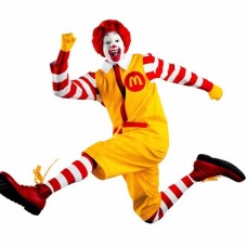 Mcdonald Set Coswear Masquerade Ball Cosplay Clown Character Costume