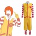 Mcdonald Set Coswear Masquerade Ball Cosplay Clown Character Costume