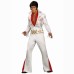 Popular Rock Singer Dance King Elvis Presley Cosplay Costume